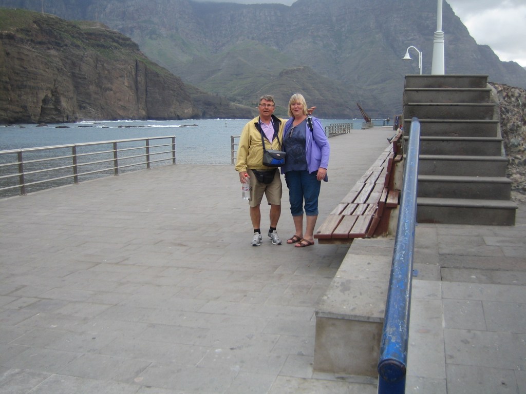 2011 02 12 - Gran Canaria (37) - Rast i Agaete - Gro og Terje Rast i Agaete - Gro og Terje