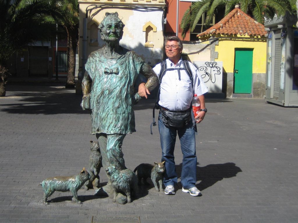 En lokal kjendisdame fra tidligere år.