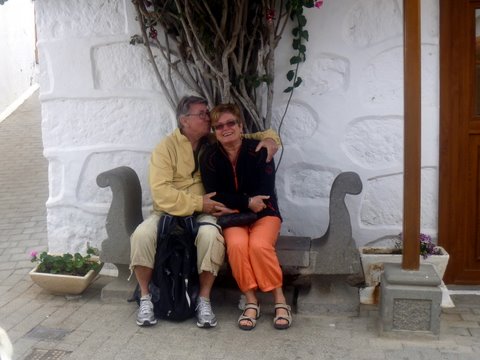 Og så et tilbakeblikk fra vår andre uke på Gran Canaria (foto Gro Færvik Gjekstad).