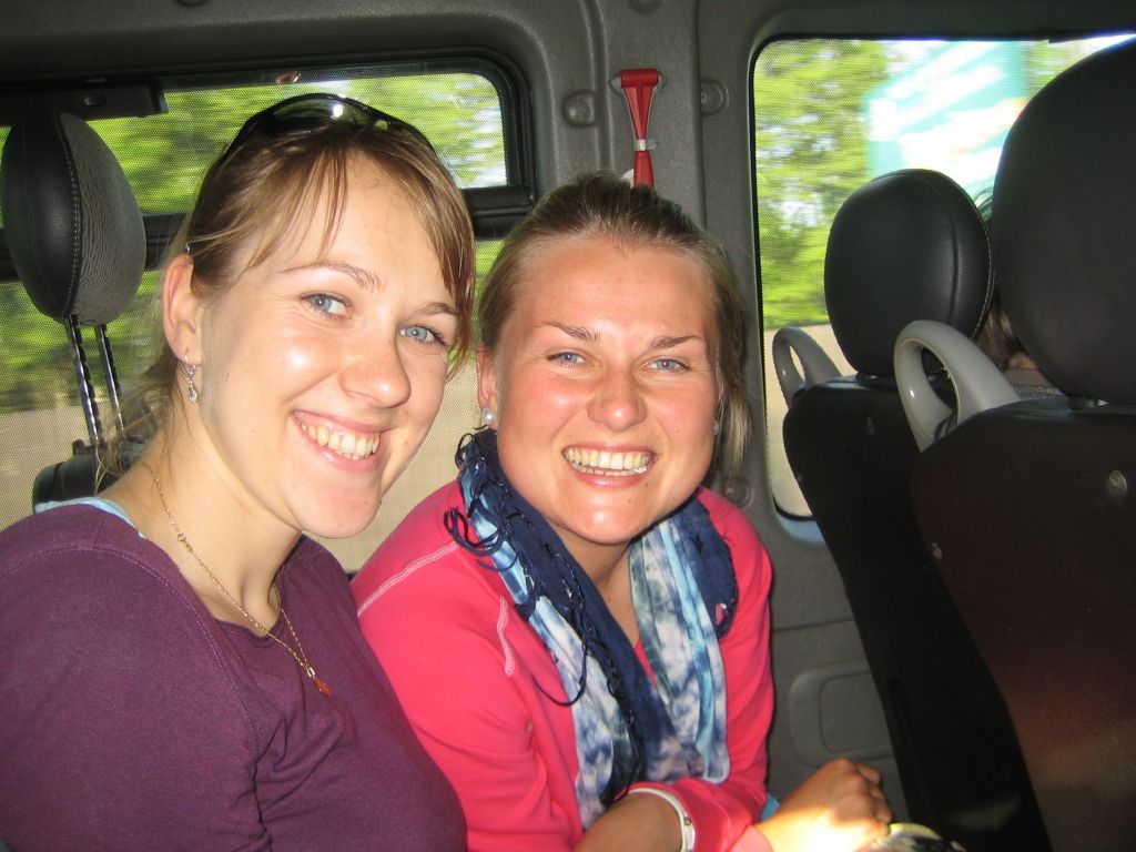 2011 05 16 - kopi Våre to medpassasjerer i bussen til Krakow.
