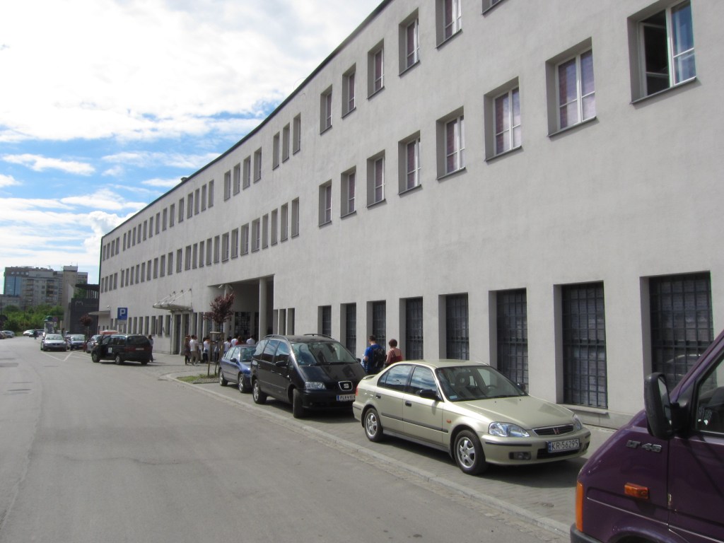 Schindlers Fabrikk med nyoppusset fasade.