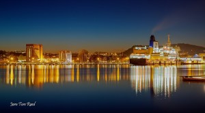 2015 08 19 - Sandefjord by night