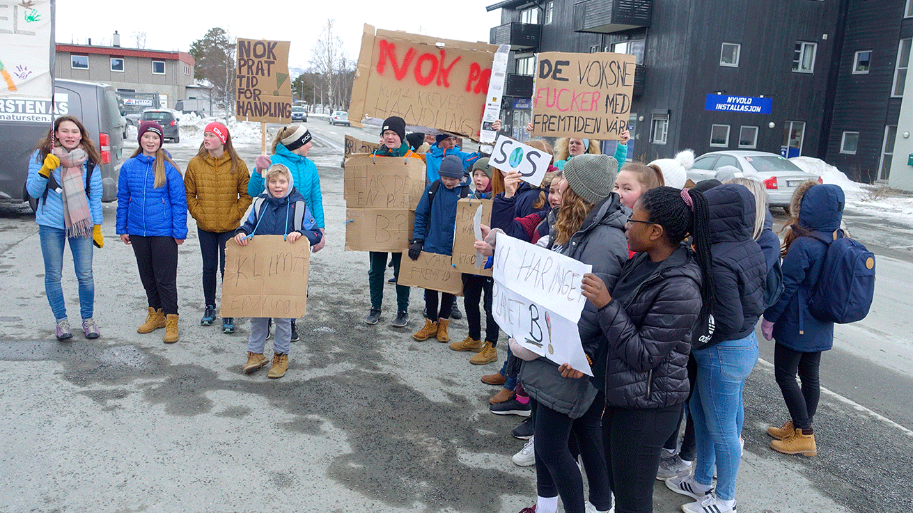 2019 10 03 - de unges miljøprotest